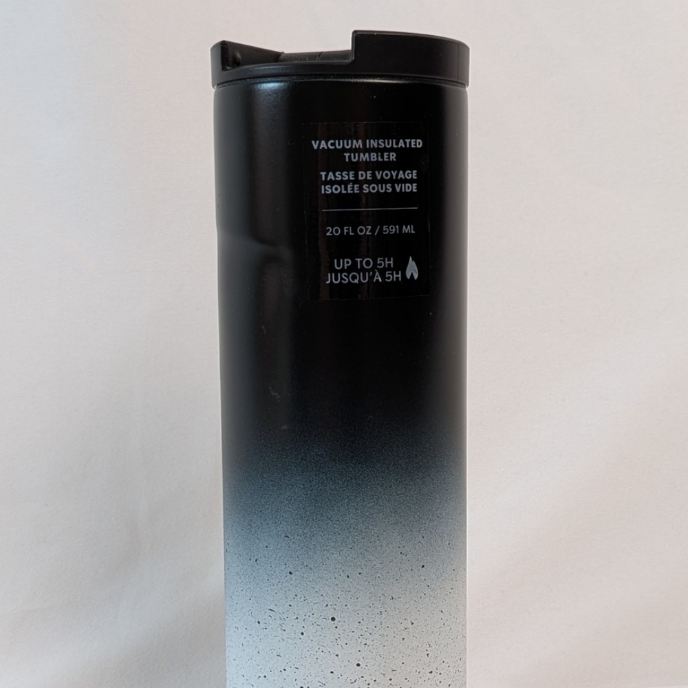 Starbucks Black and White Gradient Tumbler